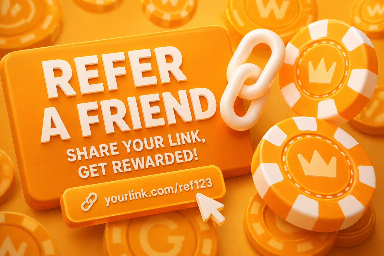 Refer a friend rewards illustration
